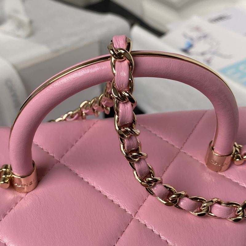 Ch**el top handle bags